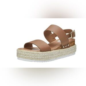 Steve Madden Catia Women’s Sandals Natural Leather - Size 9